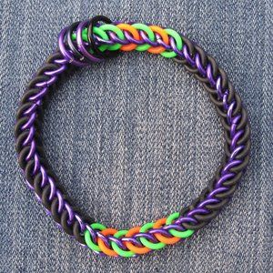 CHAINMAIL STRETCH BRACELET - HALF PERSIAN WEAVE